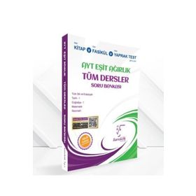 Karekök Yayıncılık AYT Eşit Ağırlık Tüm Dersler Soru Bankası