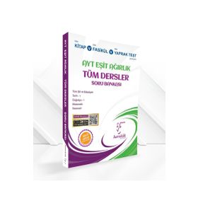 Karekök Yayıncılık AYT Eşit Ağırlık Tüm Dersler Soru Bankası