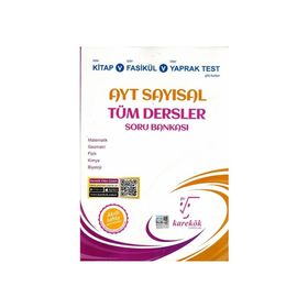 Karekök Yayıncılık AYT Sayısal Tüm Dersler Soru Bankası