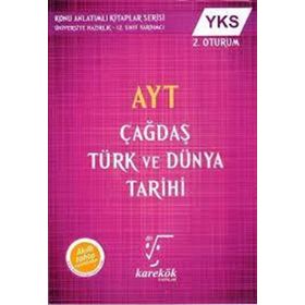 Karekök Yayıncılık AYT YKS 2.Oturum Çağdaş Türk ve Dünya Tarihi
