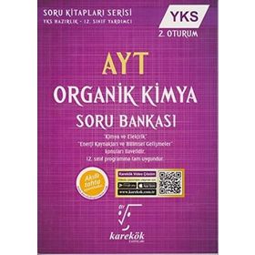 Karekök Yayıncılık AYT - YKS 2. Oturum Organik Kimya Soru Bankası