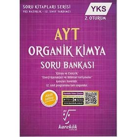 Karekök Yayıncılık AYT - YKS 2. Oturum Organik Kimya Soru Bankası