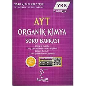 Karekök Yayıncılık AYT - YKS 2. Oturum Organik Kimya Soru Bankası