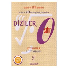 Karekök Yayıncılık Diziler Sıfır AYT Hazırlık