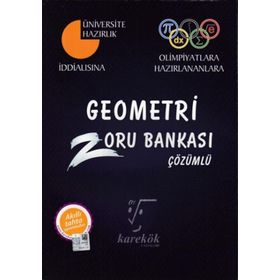 Karekök Yayıncılık Karekök İddalısına Olimpiyatlara Hazırlananlara Geometri Çözümlü Soru Bankası
