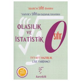 Karekök Yayıncılık TYT AYT Olasılık ve İstatistik Sıfır Soru Bankası