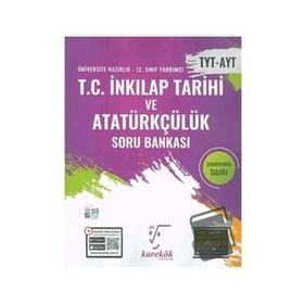 Karekök Yayıncılık TYT-AYT TC. İnkilap Tarihi ve Atatürkçülük Soru Bankası