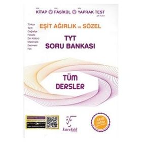Karekök Yayıncılık TYT Tüm Dersler Eşit Ağırlık ve Sözel Soru Bankası