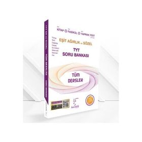 Karekök Yayıncılık TYT Tüm Dersler Eşit Ağırlık ve Sözel Soru Bankası