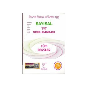 Karekök Yayıncılık TYT Tüm Dersler Sayısal Soru Bankası