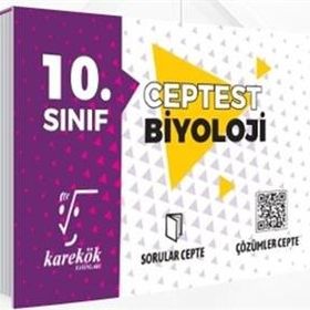 Karekök Yayınları 10. Sınıf Biyoloji Cep Test