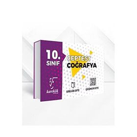 Karekök Yayınları 10. Sınıf Coğrafya Cep Test
