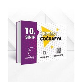 Karekök Yayınları 10. Sınıf Coğrafya Cep Test