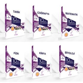Karekök Yayınları 10.Sınıf Grade Mathematics Question Book / Karekök 10 Sınıf Test Book