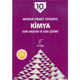 Karekök Yayınları 10.Sınıf Kimya MPS Konu Anlatımı ve Soru Çözümü