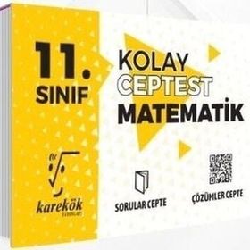 Karekök Yayınları 10. Sınıf Matematik Kolay Cep Test