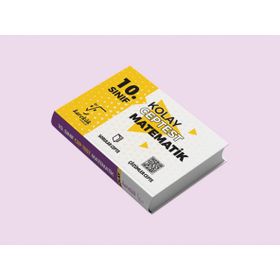 Karekök Yayınları 10. Sınıf Matematik Kolay Cep Test