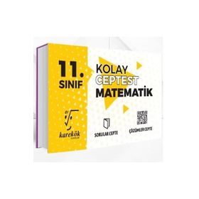 Karekök Yayınları 10. Sınıf Matematik Kolay Cep Test