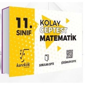 Karekök Yayınları 10. Sınıf Matematik Kolay Cep Test