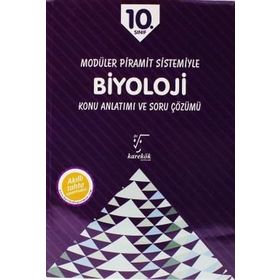 Karekök Yayınları 10.Sınıf MPS Biyoloji Konu Anlatımı ve Soru Bankası