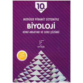 Karekök Yayınları 10.Sınıf MPS Biyoloji Konu Anlatımı ve Soru Bankası