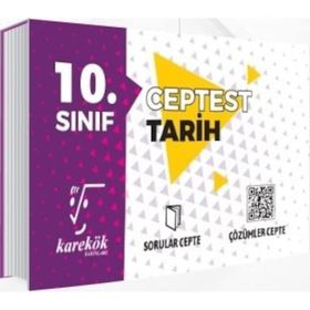 Karekök Yayınları 10. Sınıf Tarih Cep Test