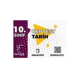 Karekök Yayınları 10. Sınıf Tarih Cep Test
