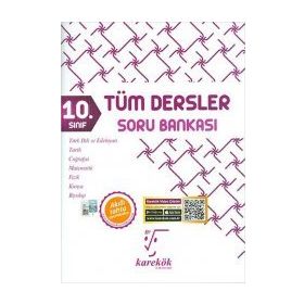 Karekök Yayınları 10.Sınıf Tüm Dersler Soru Bankası