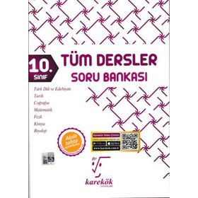 Karekök Yayınları 10.Sınıf Tüm Dersler Soru Bankası