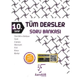Karekök Yayınları 10.Sınıf Tüm Dersler Soru Bankası