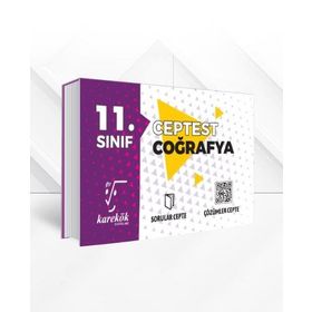 Karekök Yayınları 11. Sınıf Coğrafya Cep Test