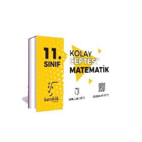 Karekök Yayınları 11. Sınıf Matematik Kolay Cep Testi