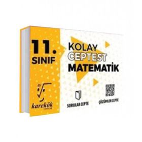 Karekök Yayınları 11. Sınıf Matematik Kolay Cep Testi