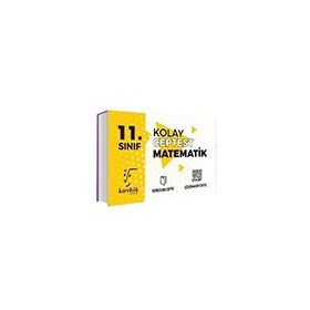 Karekök Yayınları 11. Sınıf Matematik Kolay Cep Testi