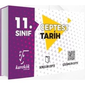 Karekök Yayınları 11. Sınıf Tarih Cep Test