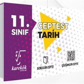 Karekök Yayınları 11. Sınıf Tarih Cep Test