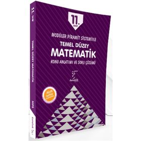 Karekök Yayınları 11.sınıf Temel Düzey Matematik Konu Anlatımlı