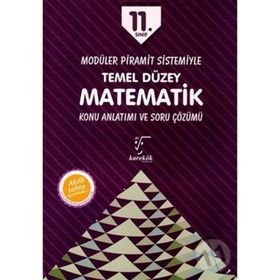 Karekök Yayınları 11.sınıf Temel Düzey Matematik Konu Anlatımlı