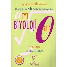 Karekök Yayınları 2018 TYT Biyoloji Sıfır Konu Anlatımlı Soru Bankası