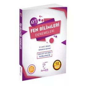 Karekök Yayınları 2023 AYT Fen Bilimleri Deneme