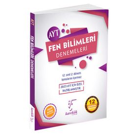 Karekök Yayınları 2023 AYT Fen Bilimleri Deneme