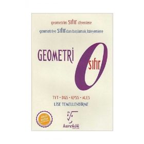 Karekök Yayınları 2023 Tyt Dgs Ales Kpss Sıfır Matematik Geometri Soru Bankası Seti