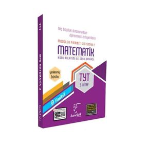 Karekök Yayınları 2024 Tyt Matematik Konu Anlatımı ve Soru Bankası 3. Kitap