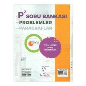 Karekök Yayınları 2024 TYT P2 Soru Bankası