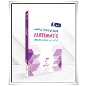 Karekök Yayınları 5.Sınıf Matematik Konu Anlatımlı Yayınları