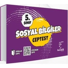 Karekök Yayınları 5. Sınıf Sosyal Bilgiler Cep Test
