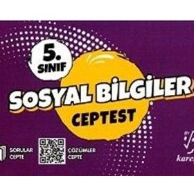 Karekök Yayınları 5. Sınıf Sosyal Bilgiler Cep Test