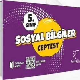 Karekök Yayınları 5. Sınıf Sosyal Bilgiler Cep Test