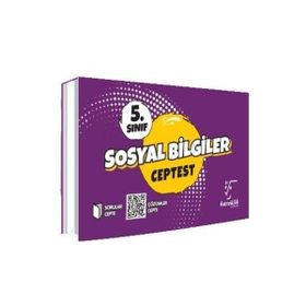 Karekök Yayınları 5. Sınıf Sosyal Bilgiler Cep Test