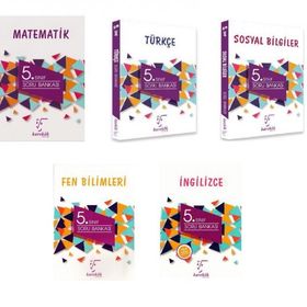 Karekök Yayınları 5.Sınıf Tüm Dersler Soru Bankası Seti 6 Kitap